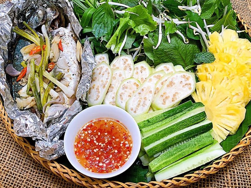 Bánh Tráng Cuốn Cá